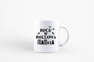 Kubek Rock'n'rollowa babcia