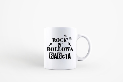 Kubek Rock'n'rollowa babcia
