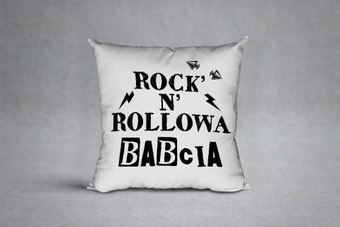 Poduszka Rock'n'rollowa babcia