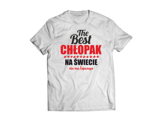 T-shirt The BEST chłopak