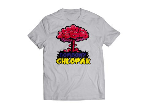 T-shirt Bombowy chłopak multikolor