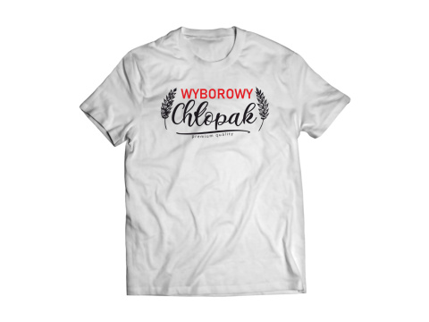 T-shirt Wyborowy chłopak