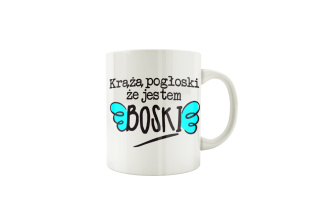 Kubek Krążą pogłoski że jestem boski