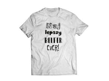 T-shirt Najlepszy belfer EVER