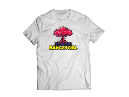 T-shirt Bombowy nauczyciel