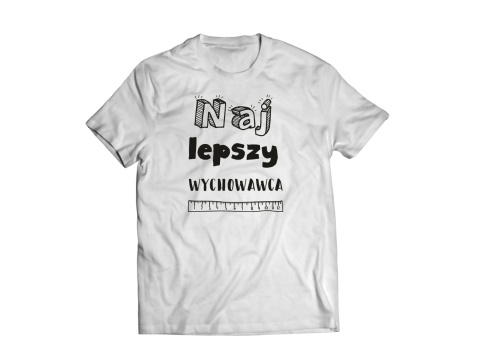 T-shirt Najlepszy wychowawca