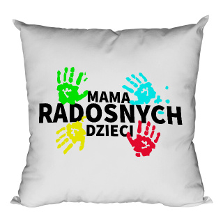 Poduszka Mama radosnych dzieci