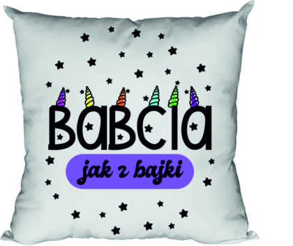 Poduszka Babcia jak z bajki