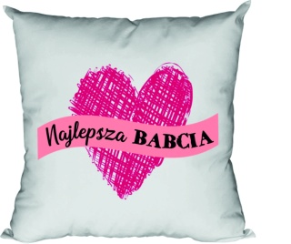 Poduszka Najlepsza babcia serce