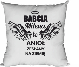 Poduszka Babcia to anioł zesłany na ziemię
