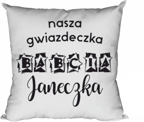 Poduszka Nasza gwiazdeczka babcia