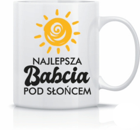 Kubek Najlepsza babcia pod słońcem