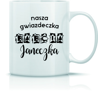 Kubek Nasza gwiazdeczka babcia