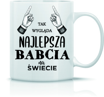 Kubek Tak wygląda najlepsza babcia na świecie