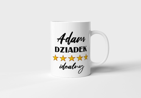 Kubek Dziadek idealny gwiazdki