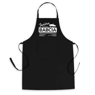 Fartuch Kryptonim babcia imię