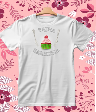 T-shirt Fajna babeczka