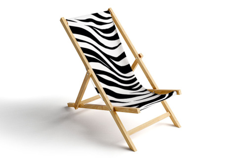 Leżak Wzór zebry