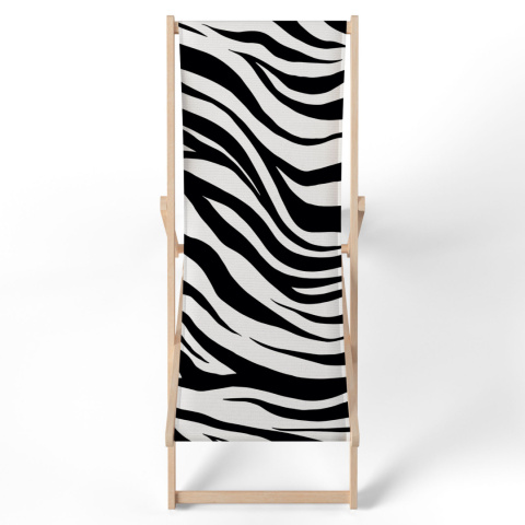 Leżak Wzór zebry