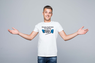 T-shirt Krążą pogłoski że jestem boski