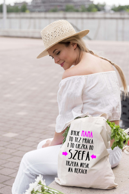 Torba Bycie mamą to ciężka praca