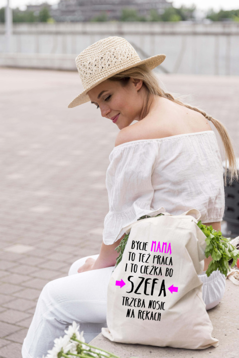 Torba Bycie mamą to ciężka praca Torba Bycie mamą to ciężka praca