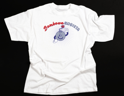 Koszulka Bombowa Kobieta retro Koszulka Bombowa Kobieta retro