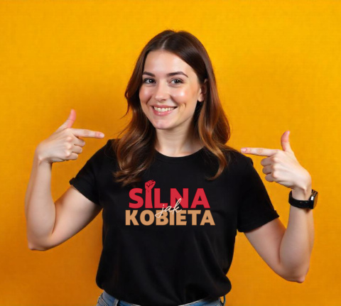 Koszulka Silna jak kobieta