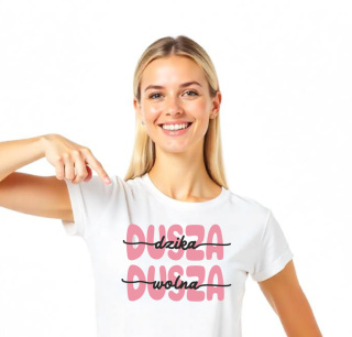 Koszulka Dzika dusza wolna dusza