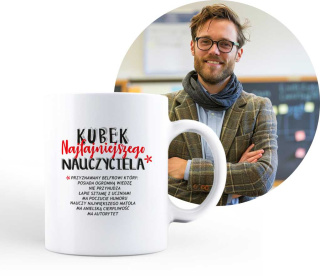 Kubek najfajniejszego nauczyciela