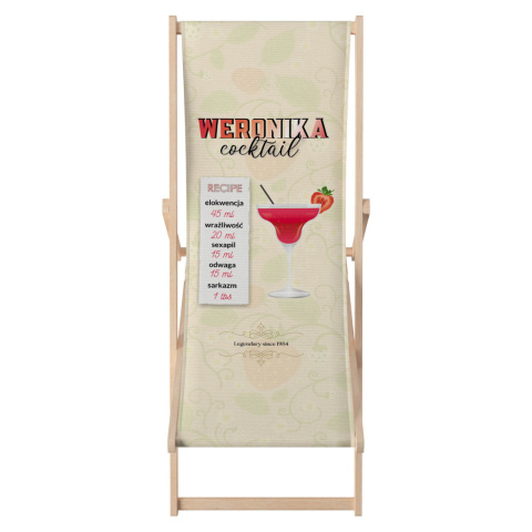 Leżak Cocktail Kobieta