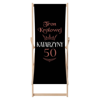 Leżak Tron Królowej urodziny
