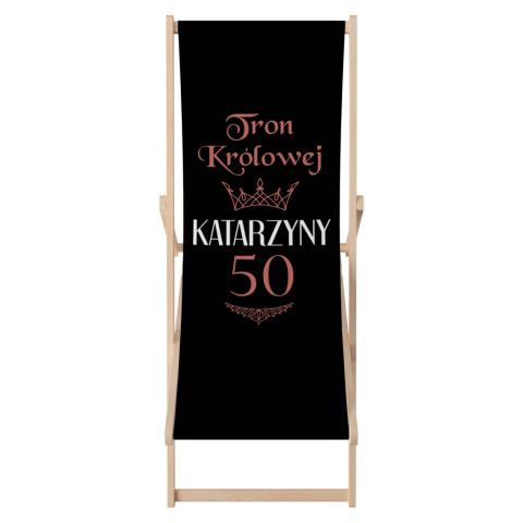 Leżak Tron Królowej urodziny