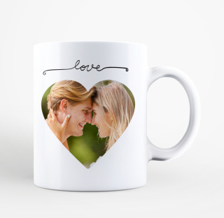 Fotokubek Love serce
