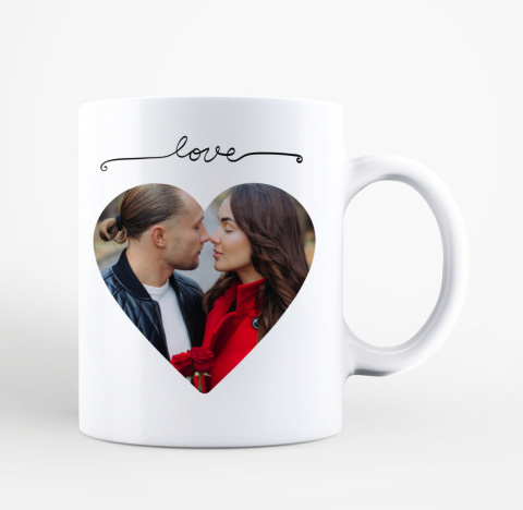 Fotokubek Love serce