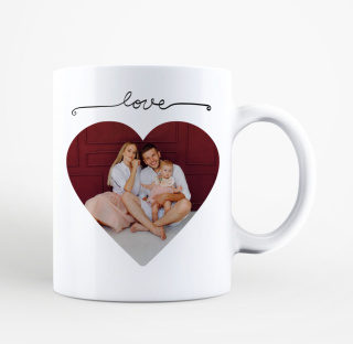 Fotokubek Love serce