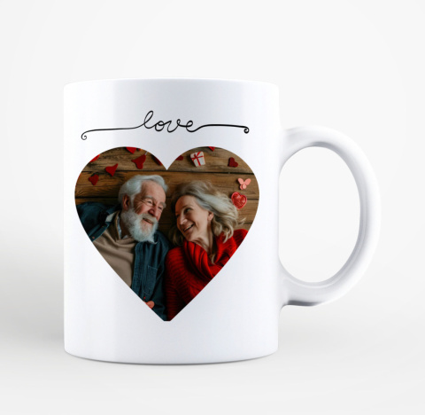 Fotokubek Love serce