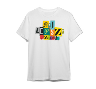 T-shirt Najlepszy dziadek multikolor