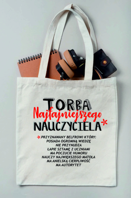 Torba najfajniejszego nauczyciela